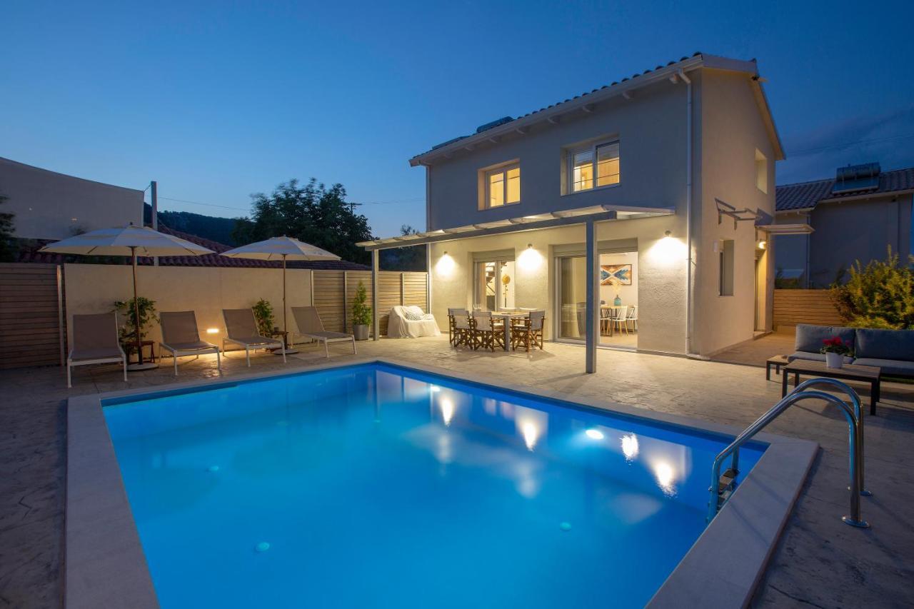 Grappolo Lefkada Villas - Vilana Ideal For Families And Small Groups Apolpaina Exterior foto